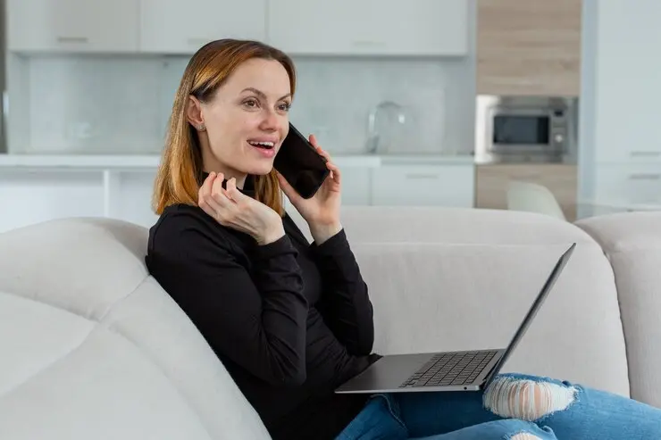 Customer using Ai Call Service